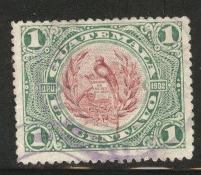 Guatemala  Scott 114 used stamp 