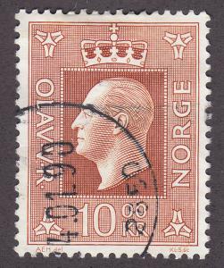 Norway 541  King Olav V 1970