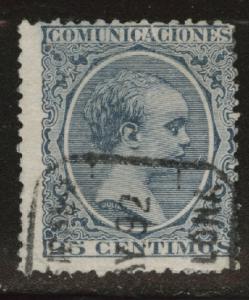 SPAIN Scott 263 Used 1889-1899 King Alfonso XIII CV$20