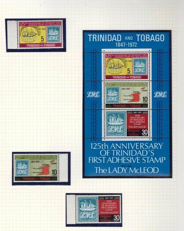 TRINIDAD AND TOBAGO MNH mini sheets sport butterflies (Apx 60+ stamps) TK1554 