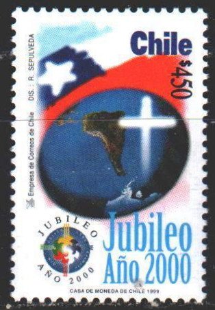 Chile. 1999. 1918. Millennium 2000 years. MNH.