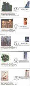 #3379-83 Louise Nevelson Alto FDC Set