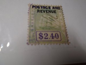 Guyana  (British Guiana ) #  171  Fiscal cancel