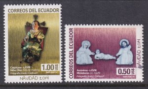 Ecuador 2139-2140 Christmas MNH VF