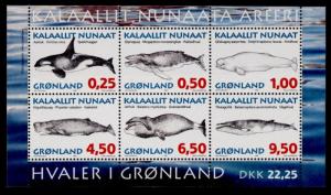 Greenland 308a MNH Whales