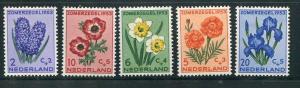 Netherlands #B249-53 Mint