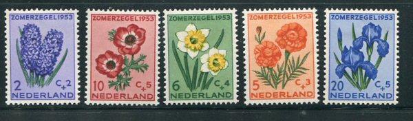 Netherlands #B249-53 Mint