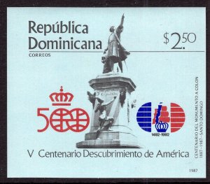 Dominican Republic 1006 Souvenir Sheet MNH VF