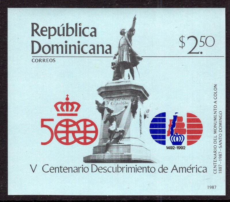 Dominican Republic 1006 Souvenir Sheet MNH VF