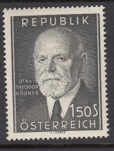 Austria 1957 Korner