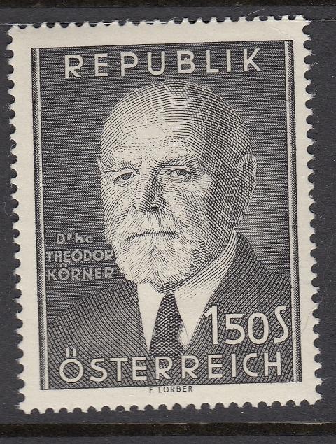 Austria 1957 Korner