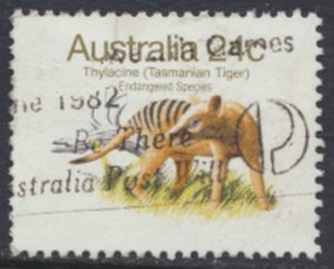 Australia SC# 788a  SG 788c  Used Litho Tiger  see details & scans