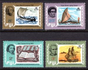 Fiji 293-296 Sailing Ships MNH VF