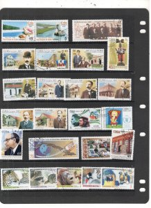 CUBA COLLECTION ON STOCK SHEET MINT/USED