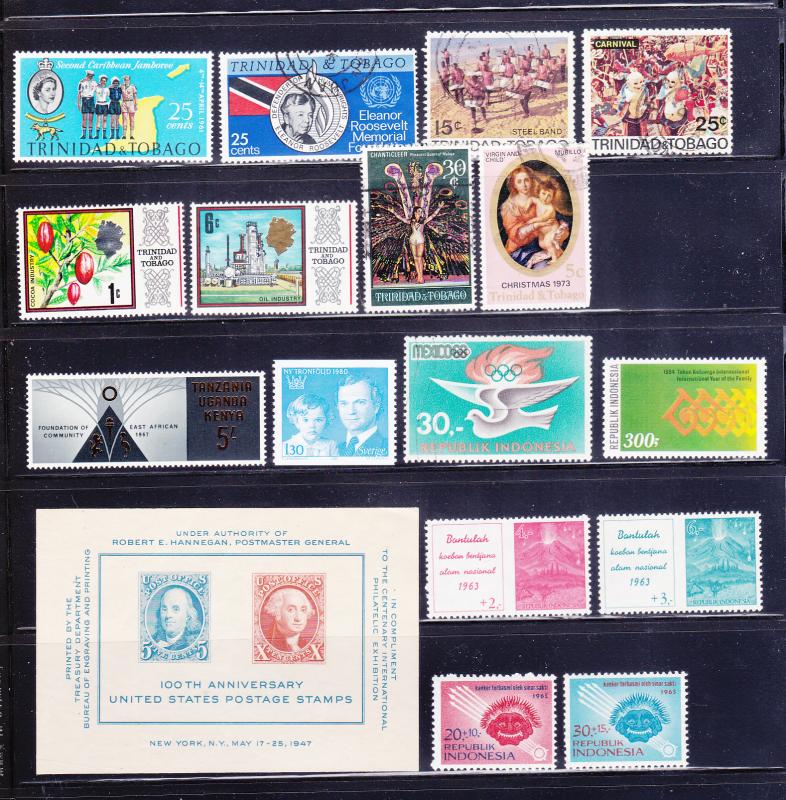 Worldwide Collection, No damaged Stamps, No Duplicate Stamps 4 Scans