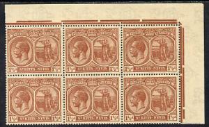 St Kitts-Nevis 1921-29 KG5 Script CA Columbus 1.5d brown ...