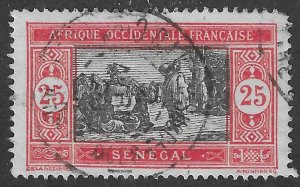 Senegal (1922) - Scott # 92,  Used