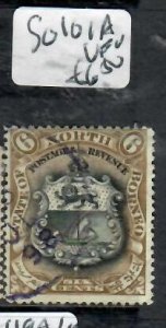 NORTH BORNEO ARMS 6C  SG 101A   VFU     P0507B  H