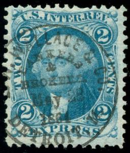 momen: US Stamps #R9c Revenue Used Handstamp