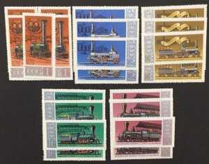 Russia 1978 #4657-61(5), Wholesale lot of 5, MNH, CV $15