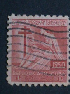​CUBA-1939 10 OVER 80 YEARS OLD CUBA FAMOUS USED STAMPS-SET-VERY FINE