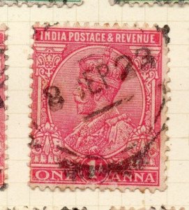 India 1911-22 Early Issue Fine Used 1a. 085119