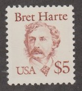 U.S. Scott #2196 Bret Harte Stamp - Mint NH Single
