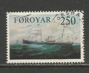 Faroe Islands    #91  used  (1983)  c.v. $0.90