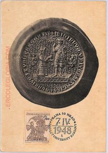 ad8741 - Czechoslovakia - POSTAL HISTORY - Maximum Card 1948, HISTORY-