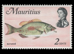 MAURITIUS STAMP. YEAR 1969. SCOTT # 339. UNUSED