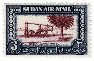 (I.B) Sudan Postal : Airmail 3pt (SG 117)