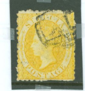 St. Lucia #8c Used Single