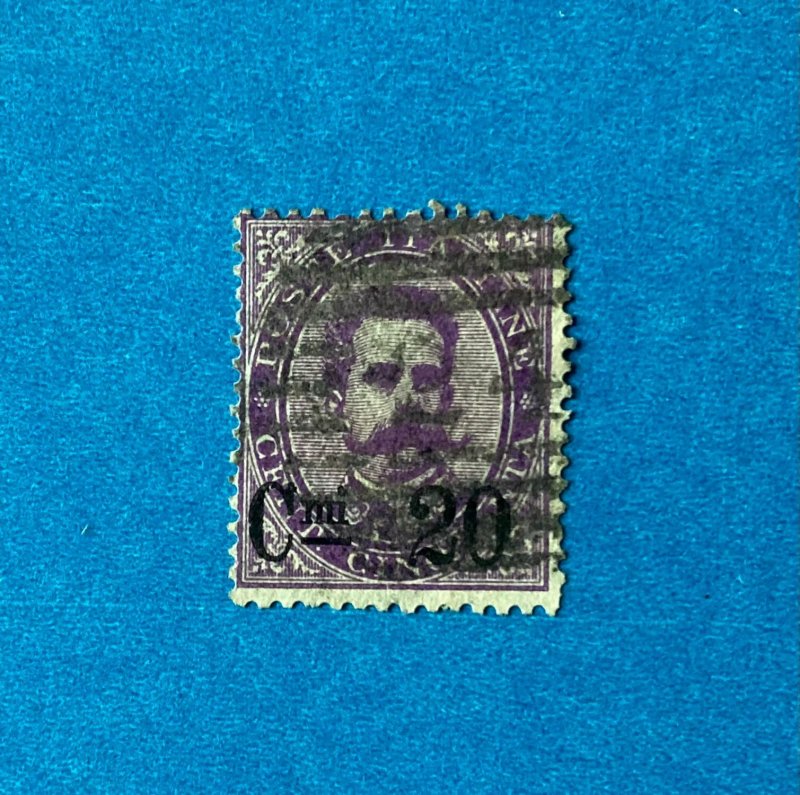ITALY 66 Used  1890 Surcharge (See description)