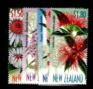 New Zealand #1563-8  Single (Complete Set) (Flowers)