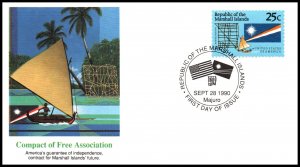 Marshall Islands 381 Fleetwood U/A FDC