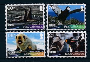 [28220] South Georgia 2011 Marine Life Birds Seals BBC Frozen Planet MNH