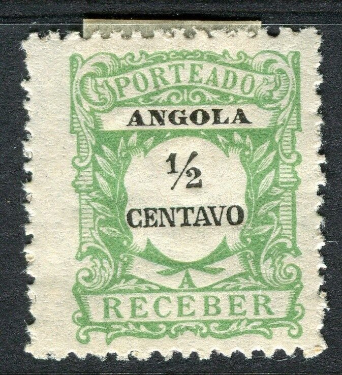 PORTUGUESE ANGOLA 1900s early Postage Due issue Mint unused 1/2r. value