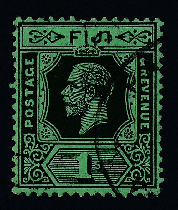 Fiji 88c used - King George V