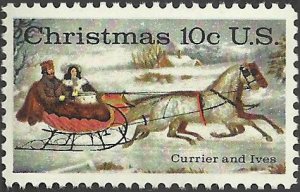 # 1551 MINT NEVER HINGED ( MNH ) CHRISTMAS CURRIER AND IVES