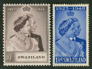 SWAZILAND Sc. 48-49* - MLH, Complete Set!