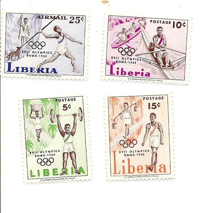 Liberia 390-392,C126 MNH