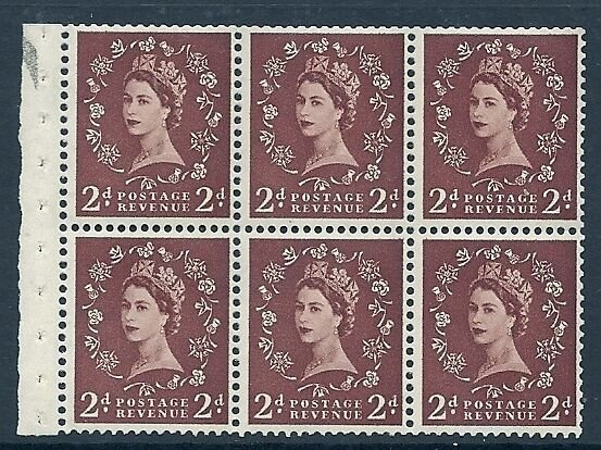 SB78e 2d Wilding listed variety - Bud on Thistle R.2/3 UNMOUNTED MINT good perfs 