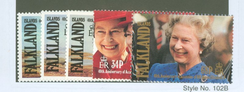 Falkland Islands #549-553  Single (Complete Set)