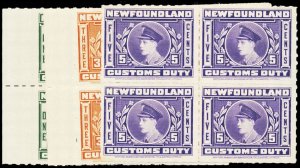 NEWFOUNDLAND REVENUES NFC1-3  Mint (ID # 103651)