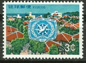 Ryukyu Islands # 162 Intl Tourism Year (1) Mint NH