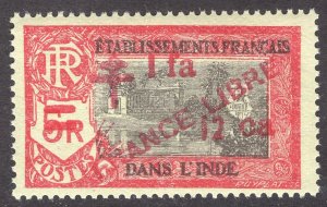 FRENCH INDIA SCOTT 208