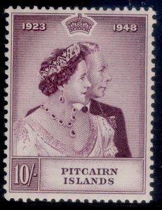 PITCAIRN ISLANDS GVI SG12, 10s mauve, M MINT. Cat £40.