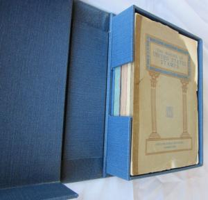 Linn's Philatelic Handbooks No. 1-5 in blue solander, RARE