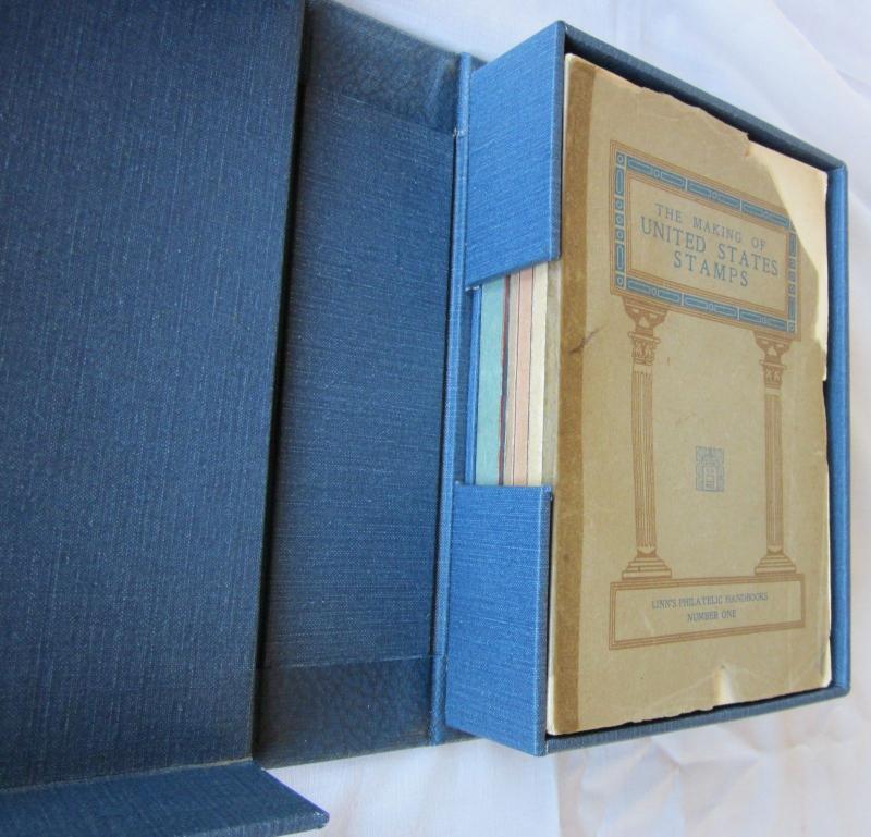 Linn's Philatelic Handbooks No. 1-5 in blue solander, RARE 