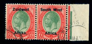 MOMEN: SOUTH WEST AFRICA SG #27 USED LOT #60092